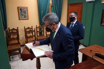 El vicepresidente del Gobierno de Canarias visita el municipio de Valsequillo/Acfi Press.